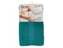 Berilo Serviette Unie 70x130 cm Bleu Pétrole 80% Coton 20% Polyester 400 g/m² (Set de 12)