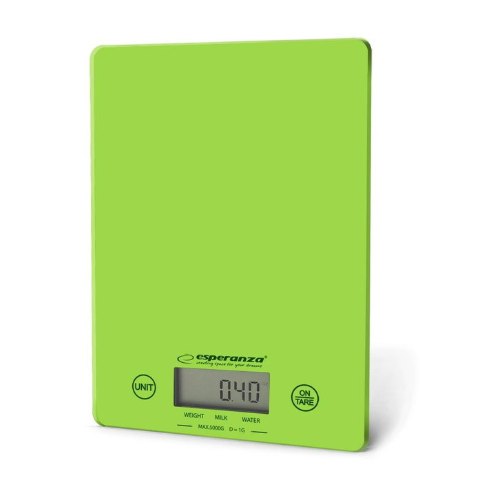 Esperanza EKS002G Balance de cuisine Vert 5 kg Esperanza EKS002G Balance de cuisine Vert 5 kg