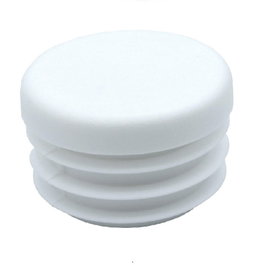 SAMBEAT Contera redonda interior blanca 40mm