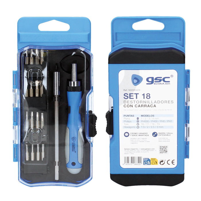Hantums Set de 18 pièces de tournevis de précision Hantums Set de 18 pièces de tournevis de précision