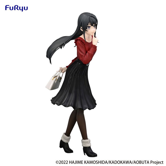 Rascal Does Not Dream of Bunny Girl Senpai Trio-Try-iT statuette PVC Mai Sakurajima Winter Outfit Ver. 21 cm