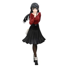Furyu Rascal Does Not Dream of Bunny Girl Senpai Mai Sakurajima Winter Outfit Ver. Statuette