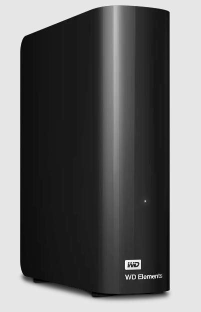 Western Digital WD Elements Disque Dur de Bureau Externe 20 To USB 3.0 - Stockage Complémentaire Plug-and-Play