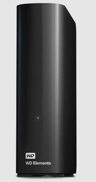 Western Digital WD Elements Disque Dur de Bureau Externe 20 To USB 3.0 - Stockage Complémentaire Plug-and-Play