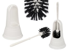 Berilo Escobillero Plastique Rond Blanc 16x36x16 cm (Set de 6)