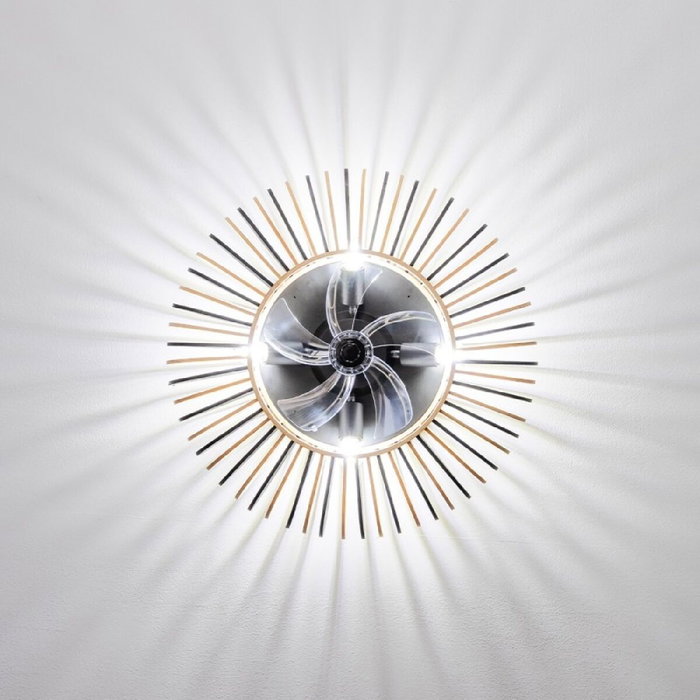 Ventilateur de Plafond avec Lumière Cecotec EnergySilence LampAero 600 20 W 70 W Bois