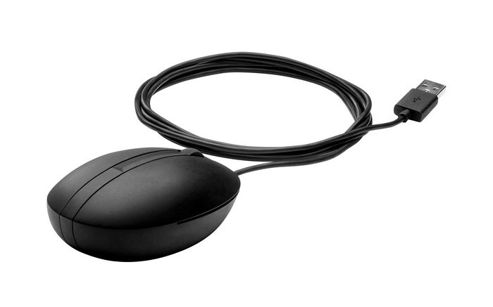 HP 320M - Souris filaire USB pour bureau et ordinateur portable, profilage ergonomique, molette, compatible désinfection HP 320M - Souris filaire USB pour bureau et ordinateur portable, profilage ergonomique, molette, compatible désinfection