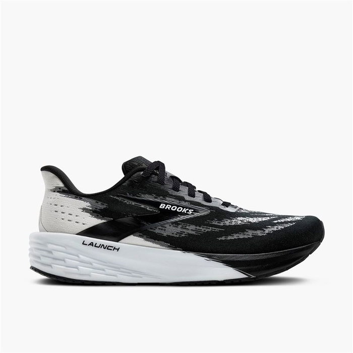 Chaussures de Running pour Adultes Brooks Launch 11 Blanc Noir