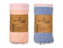 Giftdecor Multiusos Rayes Assorties Couleurs Rose Bleu 180 cm (Set de 12)