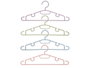 Kipit Lot de 6 Cintres Assortis Couleurs Pastel 39,5 x 17 x 0,67 cm (Set de 24)