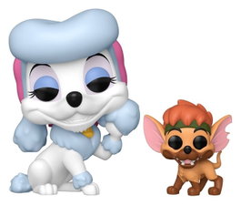 Funko Figurine POP&Buddy Disney Oliver et Compagnie Georgette avec Tito