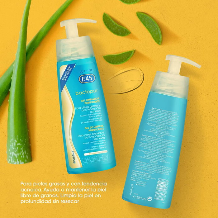 Lutsine BACTOPUR Gel nettoyant visage 200 ml