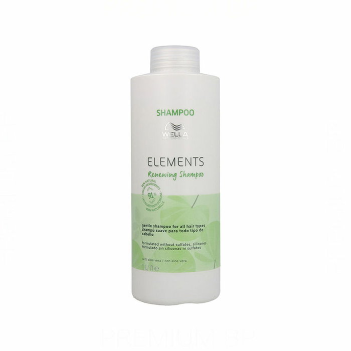 Wella Professionals Elements Shampoing doux régénérant sans sulfate 1000 ml Wella Professionals Elements Shampoing doux régénérant sans sulfate 1000 ml