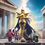Saint Seiya statuette 1/10 Art Scale Aries Mu Deluxe 27 cm