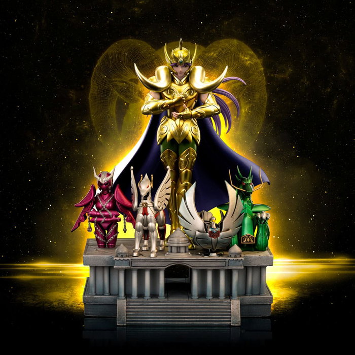 Saint Seiya statuette 1/10 Art Scale Aries Mu Deluxe 27 cm