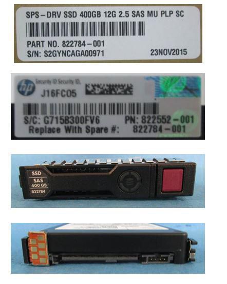 HP Hewlett Packard Enterprise 400GB SSD SAS 6Gb/s 2.5 inch HP Hewlett Packard Enterprise 400GB SSD SAS 6Gb/s 2.5 inch