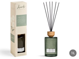Acorde Mikado Redondo Warm Cotton 1000 ml - Diffuseur à branches - 10,4 x 42 x 10,4 cm (Set de 4)