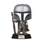 Funko Pop Figure Vinyle The Mandalorian 45545 Star Wars - Figurine de Collection 9 cm avec Boîte à Fenêtre