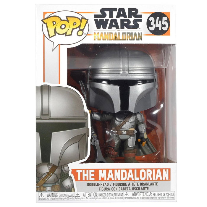 Funko Pop Figure Vinyle The Mandalorian 45545 Star Wars - Figurine de Collection 9 cm avec Boîte à Fenêtre