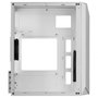 Mars Gaming Boîtier PC Compact Micro-ATX MC-S1 Blanc, Fenêtre Latérale, Ventilateur ARGB