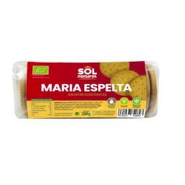 SOLNATURAL Galletas Maria de Espelta BIO 200g