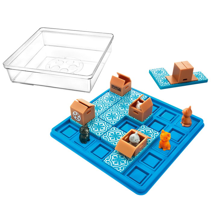 Smart Games Gatos Y Cajas SG450Es Jeu de Réflexion et Logique Enfants Adultes