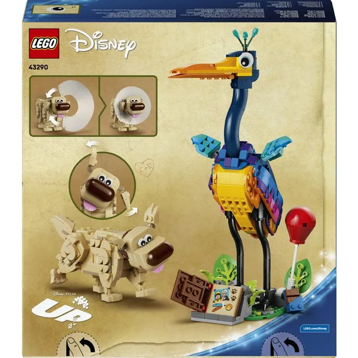 LEGO Disney et Pixar Kevin et Dug - Figurine d'Oiseau et Chien à Construire avec Accessoires LEGO Disney et Pixar Kevin et Dug - Figurine d'Oiseau et Chien à Construire avec Accessoires
