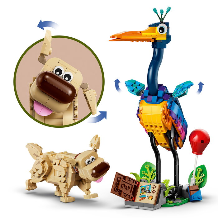LEGO Disney et Pixar Kevin et Dug - Figurine d'Oiseau et Chien à Construire avec Accessoires LEGO Disney et Pixar Kevin et Dug - Figurine d'Oiseau et Chien à Construire avec Accessoires