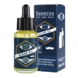 BENECOS Huile à barbe pour homme 30ml Vegan