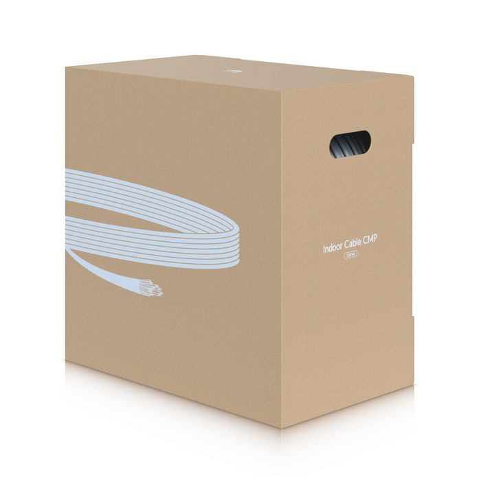 Ubiquiti Câble Ethernet Cat6A UTP CMP 305 m Blanc