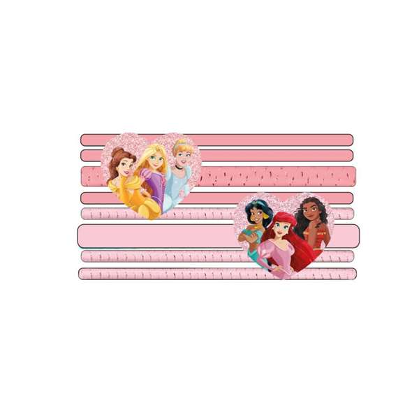 Cerdá Accessoires Pelo Elásticos 8 Piezas Princess Rose Cerdá Accessoires Pelo Elásticos 8 Piezas Princess Rose