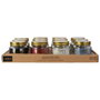 The Candle Factory Mini Tarro avec bougie parfumée fleur de coton