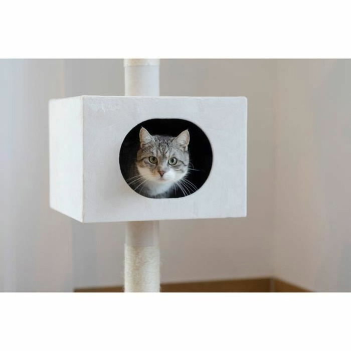 Kerbl Arbre à chat Ferdi Blanc Sisal