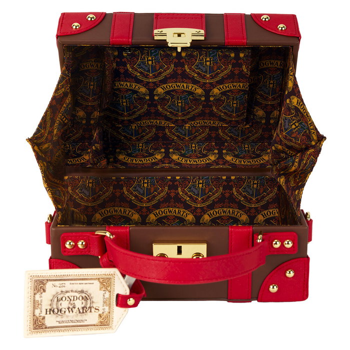 Loungefly - Sac bandoulière et mallette Harry Potter Hogwarts Express, Taille 20x10x15 cm