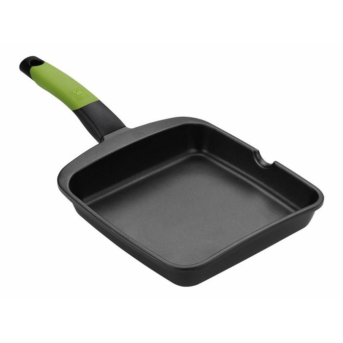 Plancha grill BRA A121459 Noir Métal Aluminium Ø 28 cm