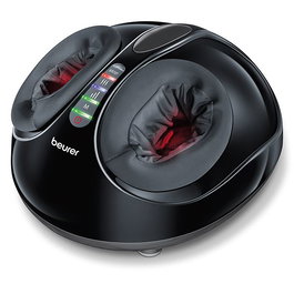 Beurer FM-90 Appareil de Massage Shiatsu pour Pieds avec Fonction Chauffante - 3 Intensités, Masage Plante, Orteils, Cheville et Talon pour Détente et Circulation