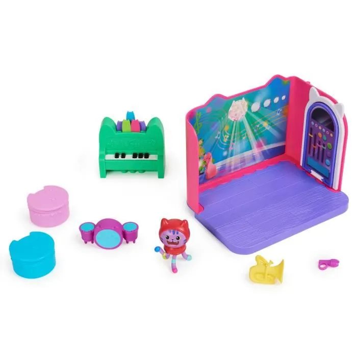 Spin Master Gabby et la Maison Magique - Coffret Salle de Musique de DJ Miaou Spin Master Gabby et la Maison Magique - Coffret Salle de Musique de DJ Miaou
