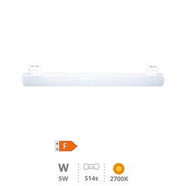 GSC Evolution Ampoule Linestra LED 5W S14s 2700K