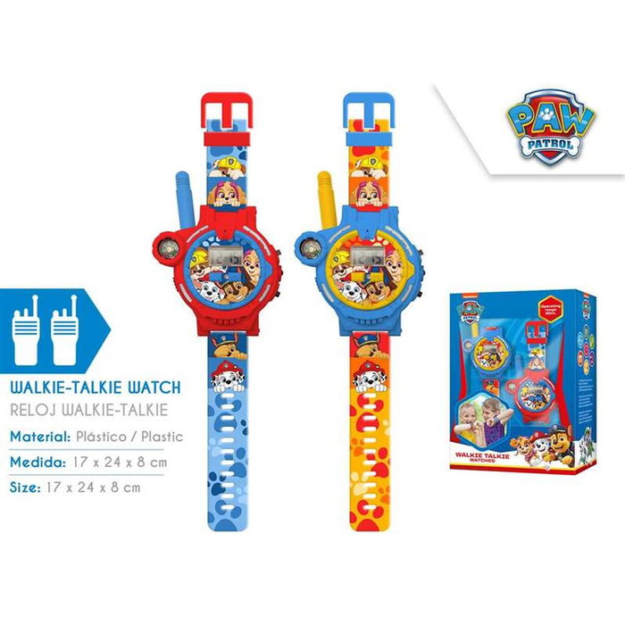 Kids Licensing Montre 2 en 1 Talkie-Walkie Paw Patrol - Bleu Kids Licensing Montre 2 en 1 Talkie-Walkie Paw Patrol - Bleu