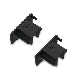 Philips Easylink Embout d'extrémité noir - 2 pièces pour système de rail, 35 x 19 x 17 mm