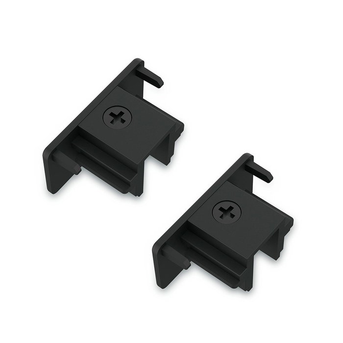 Philips Easylink Embout d'extrémité noir - 2 pièces pour système de rail, 35 x 19 x 17 mm Philips Easylink Embout d'extrémité noir - 2 pièces pour système de rail, 35 x 19 x 17 mm