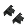 Philips Easylink Embout d'extrémité noir - 2 pièces pour système de rail, 35 x 19 x 17 mm