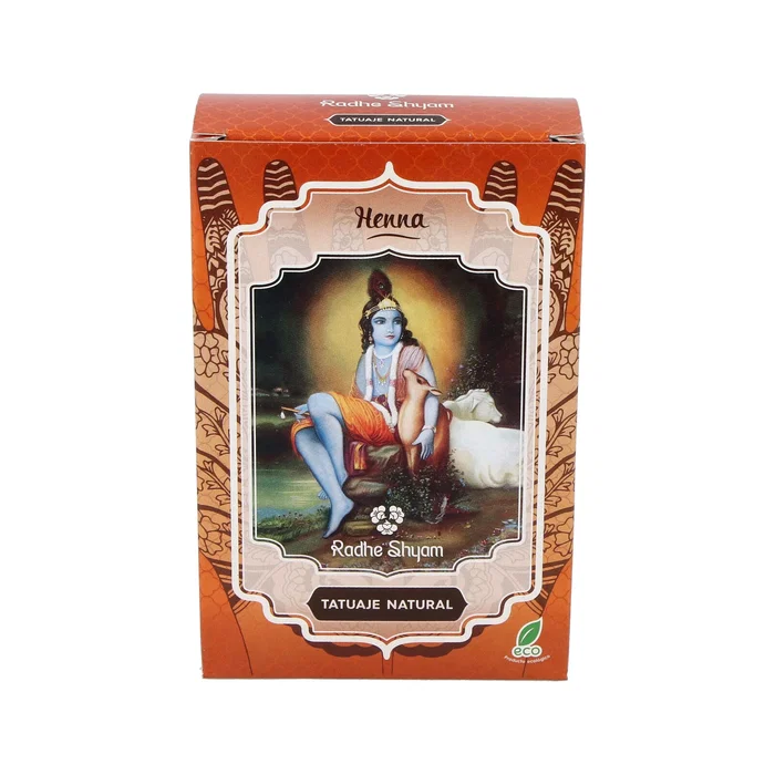 Radhe Shyam Poudre de Henné pour Tatouage ECO