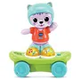 VTech Baby - Mina mon Chat Rouli'golo - Jouet interactif chat skateboard multicolore avec activités éducatives et musicales - Pour enfant dès 12 mois