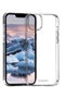 dbramante1928 Coque transparente de protection recyclée pour iPhone 14 Plus, 100% plastique recyclé, compatible charge sans fil, anti-dérapage et anti-jaunissement