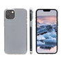 dbramante1928 Coque transparente de protection recyclée pour iPhone 14 Plus, 100% plastique recyclé, compatible charge sans fil, anti-dérapage et anti-jaunissement