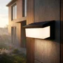 Aplique Lampe LED Solaire 3W avec Panneau Solaire, Batería 3,7V, IP65, Éclairage Extérieur Mural pour Jardin et Terrasse