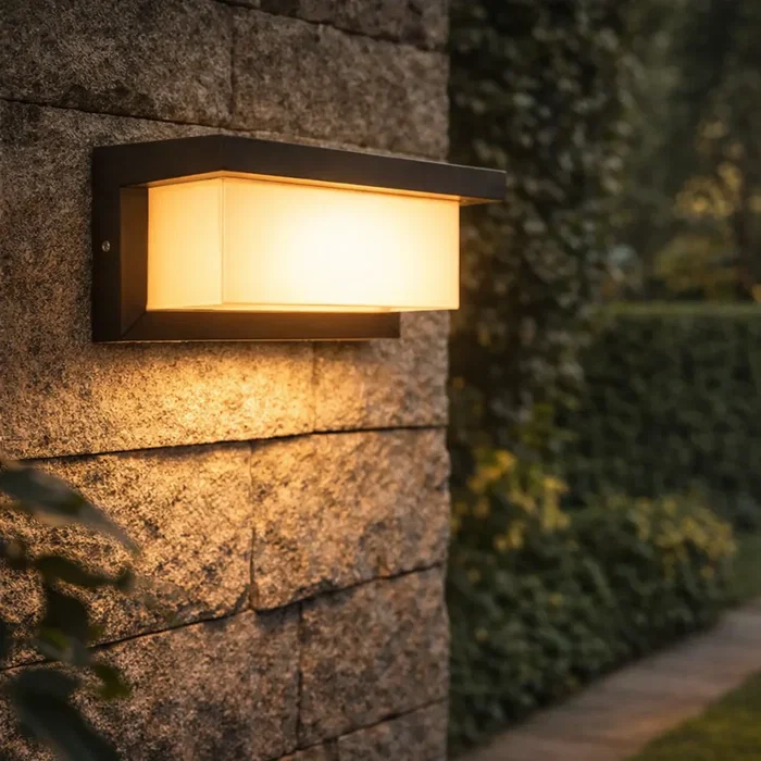 Aplique Lampe LED Solaire 3W avec Panneau Solaire, Batería 3,7V, IP65, Éclairage Extérieur Mural pour Jardin et Terrasse