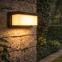 Aplique Lampe LED Solaire 3W avec Panneau Solaire, Batería 3,7V, IP65, Éclairage Extérieur Mural pour Jardin et Terrasse