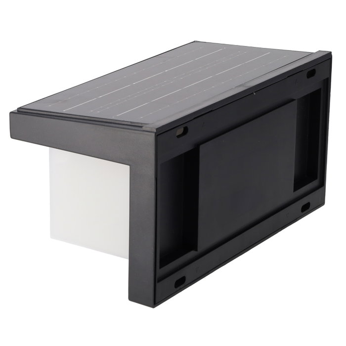 Applique murale solaire LED 3,0 W avec batterie rechargeable 3,7 V et indice IP65 pour extérieur